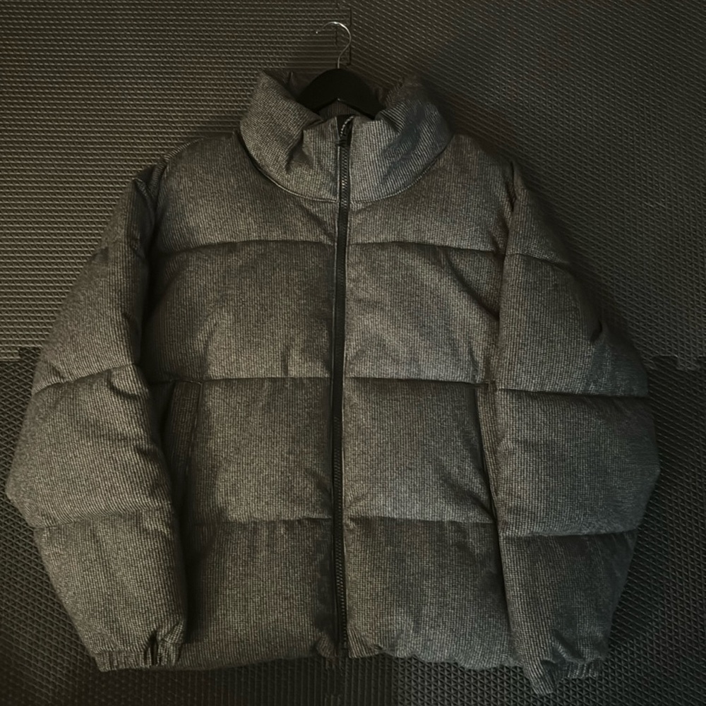 Abercrombie & Fitch wool pattern relaxed fit jacket